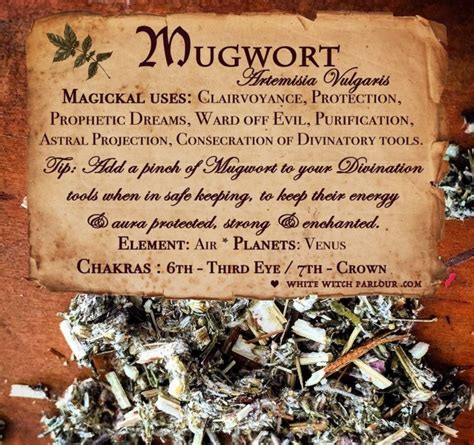 Wiccan herb mixtures for protection